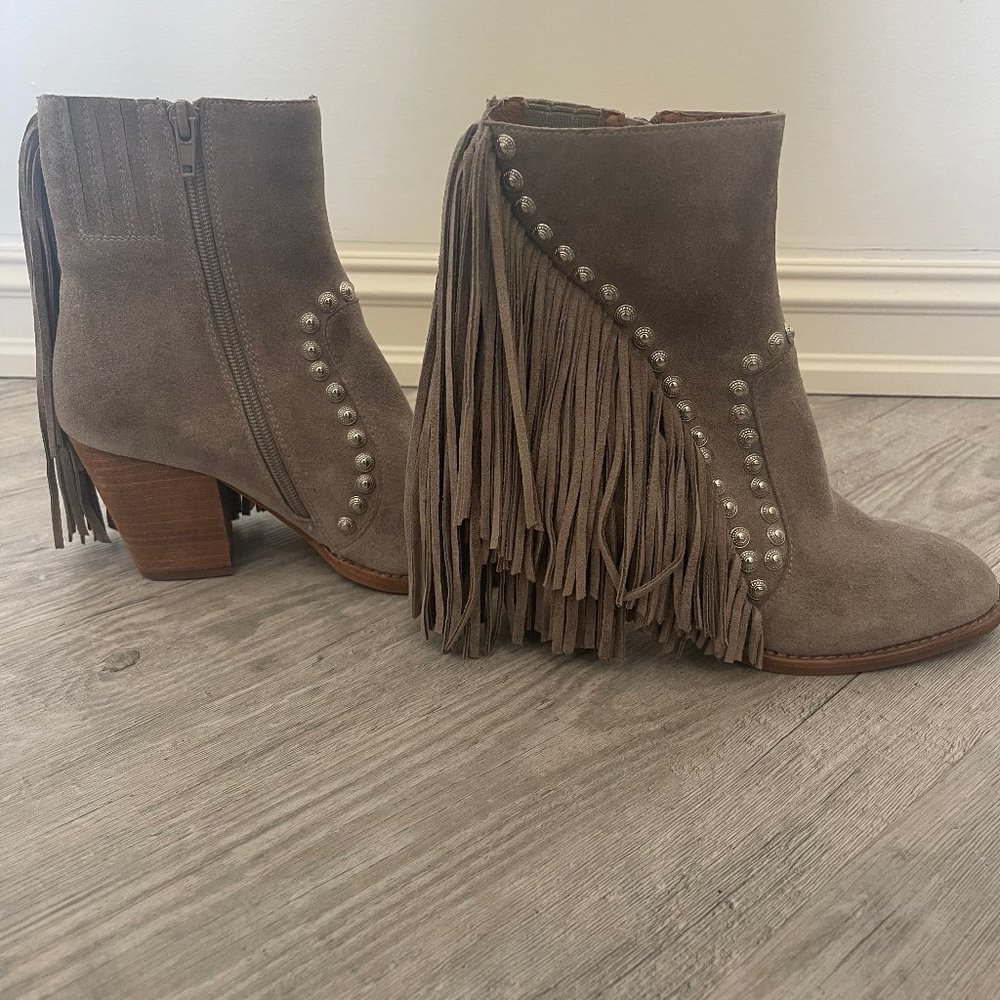Fringe Free People Booties
